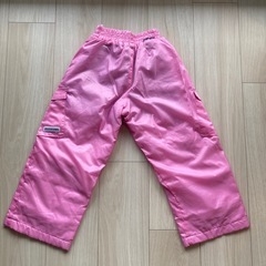子供110㎝　雪遊びズボン　スキーズボンの画像