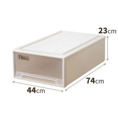 【美品】衣装ケース3個 大容量タイプの画像