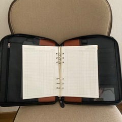 本革ビジネス手帳（amway）の画像
