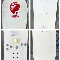 ボード2枚 NESTA STRATO 148cm QUIKSILVERバッグ 中古の画像