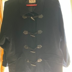ダッフルコート　サイズL  紺色の画像
