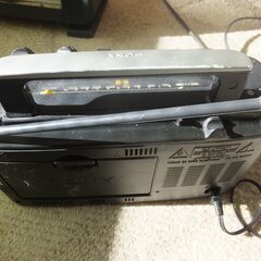 レトロ　1500円　ラジオ　カセット　SONYソニーCFM-A50　現状品の画像
