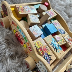 決まりました）アンパン　積み木　ブロック の画像