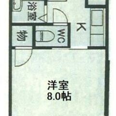 🧡🧡即入居可🧡🧡敷金・礼金ゼロ✨賃料48,000円🎶総武線【稲毛】徒歩7分🌞バストイレ別🚽🛁24.2㎡の1Kです✨💕😍 - 千葉市
