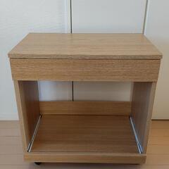 ※近日中に掲載終了※【美品】プリンター台 スライド キャスター・...