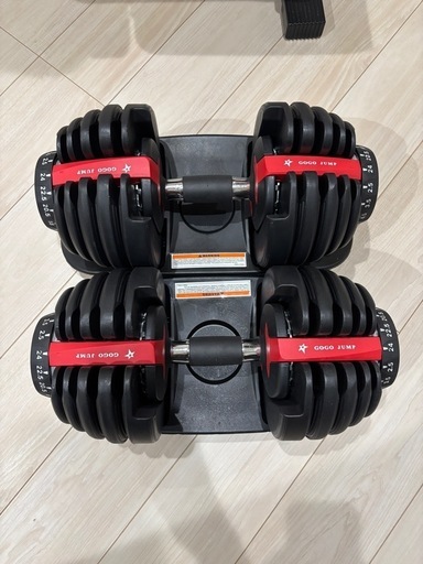 可変式ダンベル　トレーニングベンチ