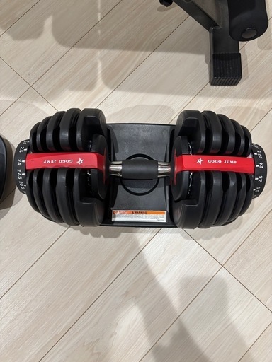 可変式ダンベル トレーニングベンチ 引き取り限定 可変式ダンベル+