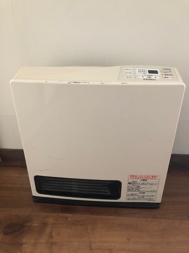 都市ガス　ファンヒーター  ホース付き