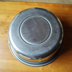 ステンレス洗い桶の画像