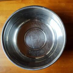 ステンレス洗い桶の画像