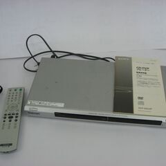 ＤＶＤプレーヤー　ＳＯＮＹ　ほぼ未使用の画像