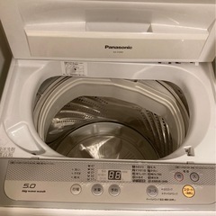 Panasonic 縦型洗濯機　5kgの画像