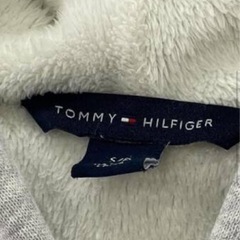 TOMMY HILFIGER トミーヒルフィガー 裏起毛 ジップアップ パーカー sizeS/P/グレー値下げ美品 
の画像