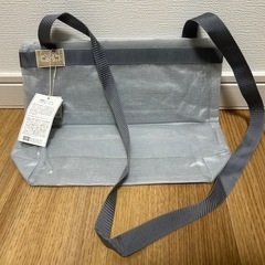 【2500円】中川政七商店　蚊帳ビニールのショルダーバッグ