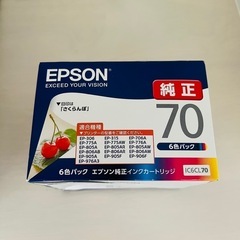 EPSONの純正インクカートリッジ