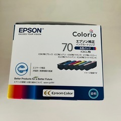 EPSONの純正インクカートリッジの画像