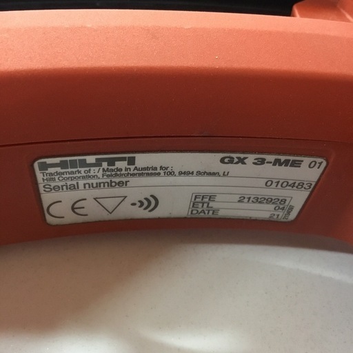 【店頭引取限定】【中古】【現状販売】Hilti ヒルティ ガス式鋲打機 24,200円(税込)