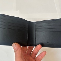 コーチ 財布 メンズ COACH 折り財布 シグネチャー 3in1 ウォレット CW380 CQ/BK チャコール
の画像