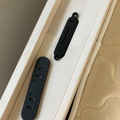 《受け渡し完了》コンセント、収納付きシングルベットの画像