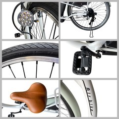Airbike bicycle-211assist 電動アシスト自転車 サイクリング の画像