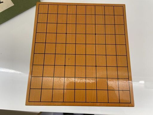 漆芸 御将棊盤 ミニサイズ 柳山作 蒔絵 楼閣山水図 特撰御将棋駒付き 駒数41個 札幌市手稲区