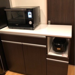 食器棚　レンジ台　カップボード　