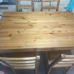IKEAダイニングテーブルセット