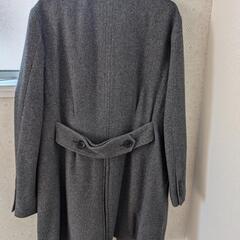 【✨️超美品✨️】ORIHICA ダブルブレスト チェスターコート （グレー）の画像