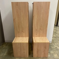 L字 伸縮式　ナチュラル TVボード テレビ台の画像