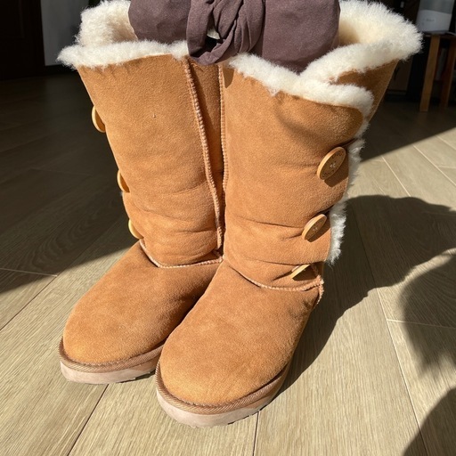 【UGG】美品ロングムートンブーツ