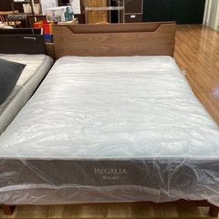 【トレファク神戸南店】大塚家具のダブルベッドです【取りに来られる...