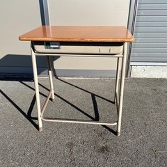 【那須町役場】学習机4号　テーブル　小学校　学習　物置　ガーデニ...