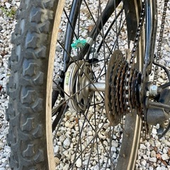 【受渡完了】子供用自転車　ブリヂストン BRIDGESTONE クロスファイヤージュニア　22インチ 7段変速 の画像