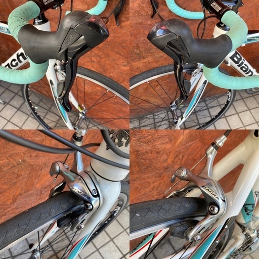 BIANCHI VIANIRONE7 TIAGRA 2009 カーボンフォーク ロードバイク