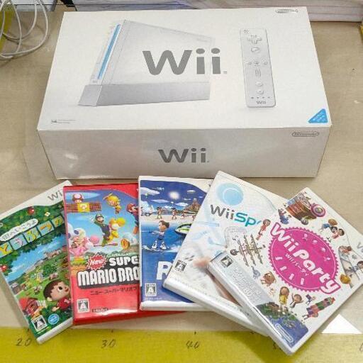 0108-287 wii ゲームソフト5本セット