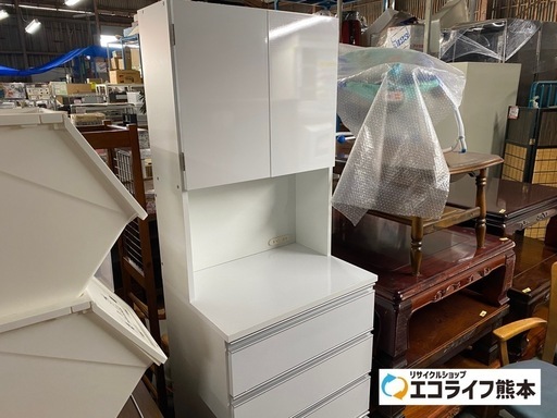 若干剥がれ有り(補修してます) 　キッチンボード　食器棚