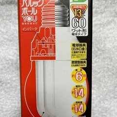 お値下げ　ナショナル　パルックボールYOU電球の画像