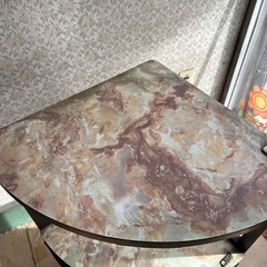 コーナーテーブル　カリモクの画像