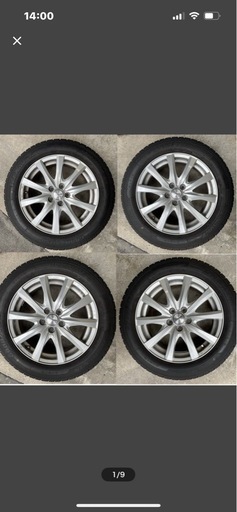 205/55R16 100/5穴　4本 スタッドレス　セット　トヨタ シエンタ 等　ravrion RS01/GOODYEAR ICENAVI7