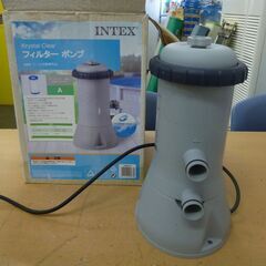 ◆お引取り限定/三重県/値引不可(値引きコメント返信不可)◆ INTEXインテックス フィルターポンプ  637J プール用 循環ポンプ [G-205]の画像