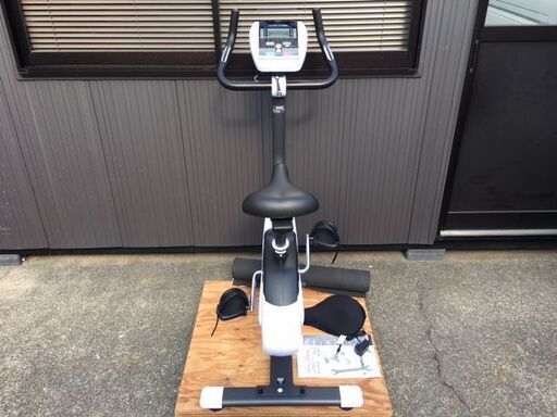 【動作確認済/良品】　ALINCO/アルインコ　プログラムバイク/フィットネスバイク　AFB6216(N)　ペダル負荷24段階/心拍数測定/キャスター付