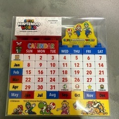 USJ  マリオ　ブロックカレンダー　super nintend...