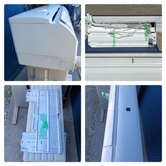 [八3296] シャープ 2021年製　セパレート形　ルームエアコン AY-L22TD 室外機 AU-L22TDY 冷媒R32 　の画像