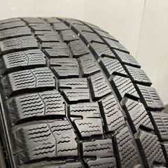 DUNLOP WINTER MAXX WM02 205/55R16 16インチ スタッドレス 4本 21年製 バリ溝 リーフ アクセラスポーツ レクサスIS等　(MTR304)クレジットカード QRコード決済可能の画像
