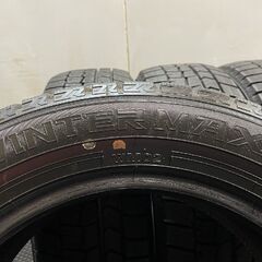 DUNLOP WINTER MAXX WM02 205/55R16 16インチ スタッドレス 4本 21年製 バリ溝 リーフ アクセラスポーツ レクサスIS等　(MTR304)クレジットカード QRコード決済可能の画像