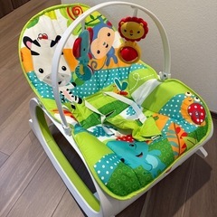 バウンサー フィッシャープラス 3way ベビーラック ロッキングチェアの画像
