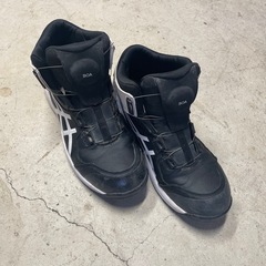 アシックス　安全靴　ハイカット　27cm
