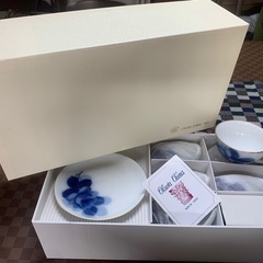 5客セット 大倉陶園 ブルーローズ 新品　未使用品 カップ&ソーサー   の画像