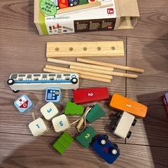 知育玩具　まとめ売り　積み木　ボーネルンドの画像