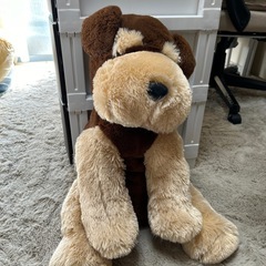 決まりました❗️【美品】大きめわんちゃん🐶ぬいぐるみの画像